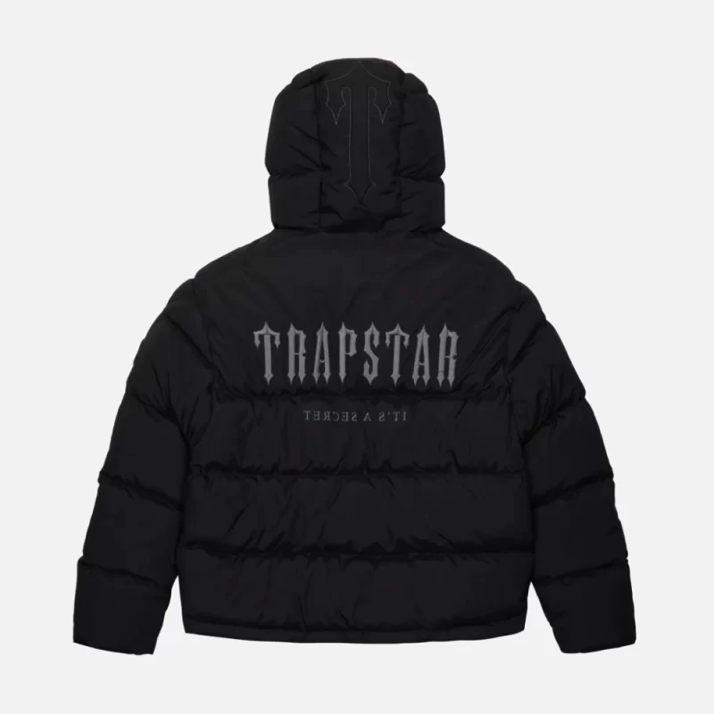 Trapstar London Negru CU Gluga Geaca